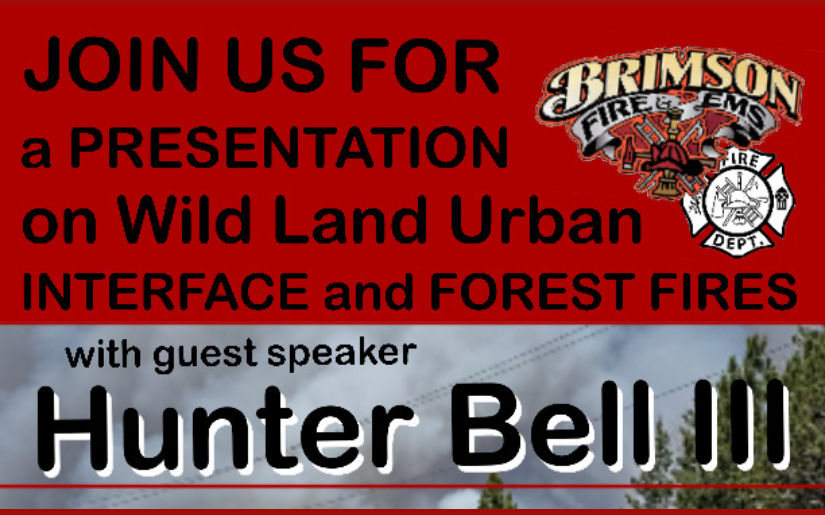 Brimson Community Wildland Fire Meeting